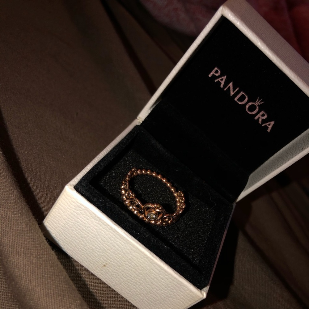 Rose Gold Princess Ring